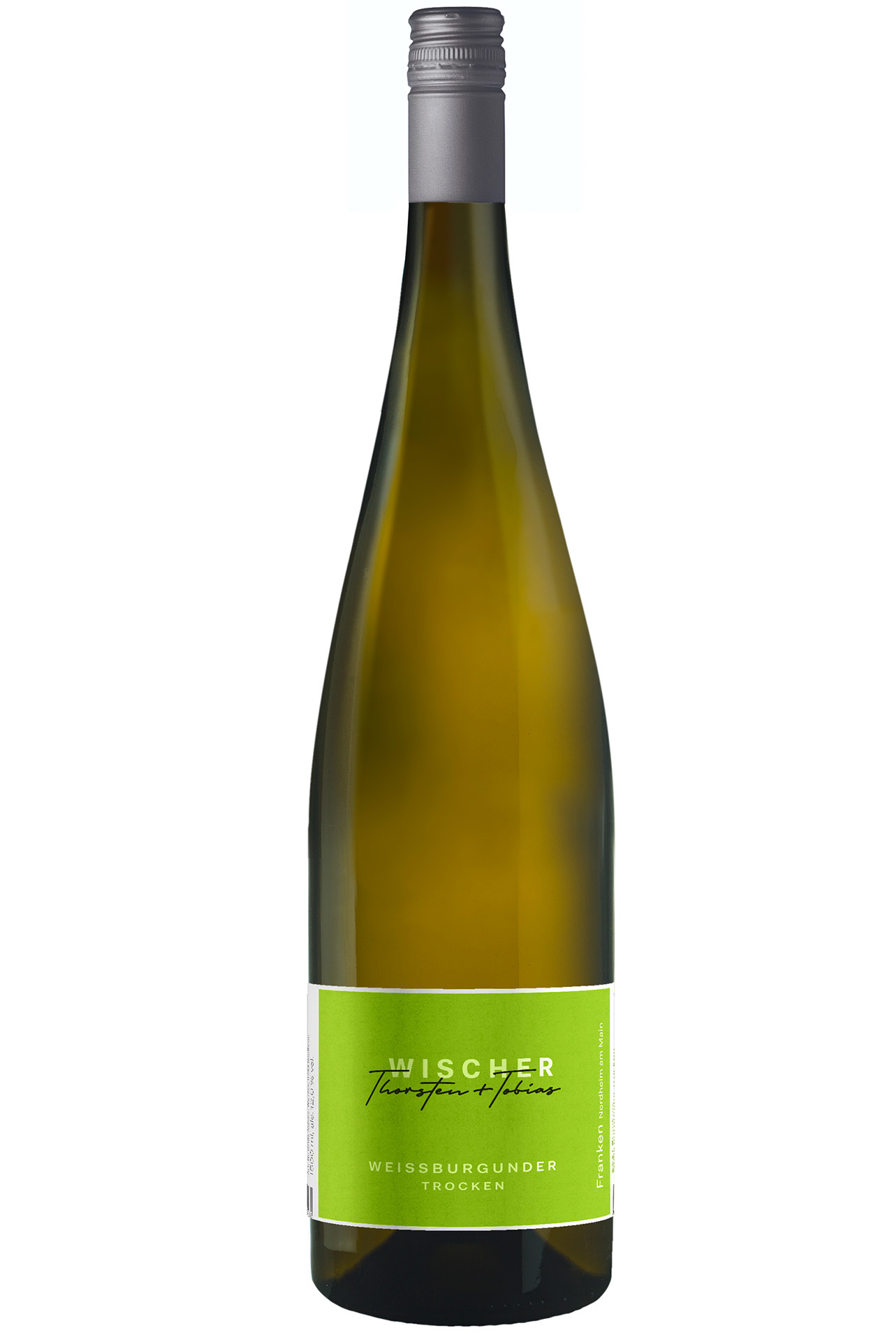Franken Weißer Burgunder Qualitätswein trocken 1,5 L