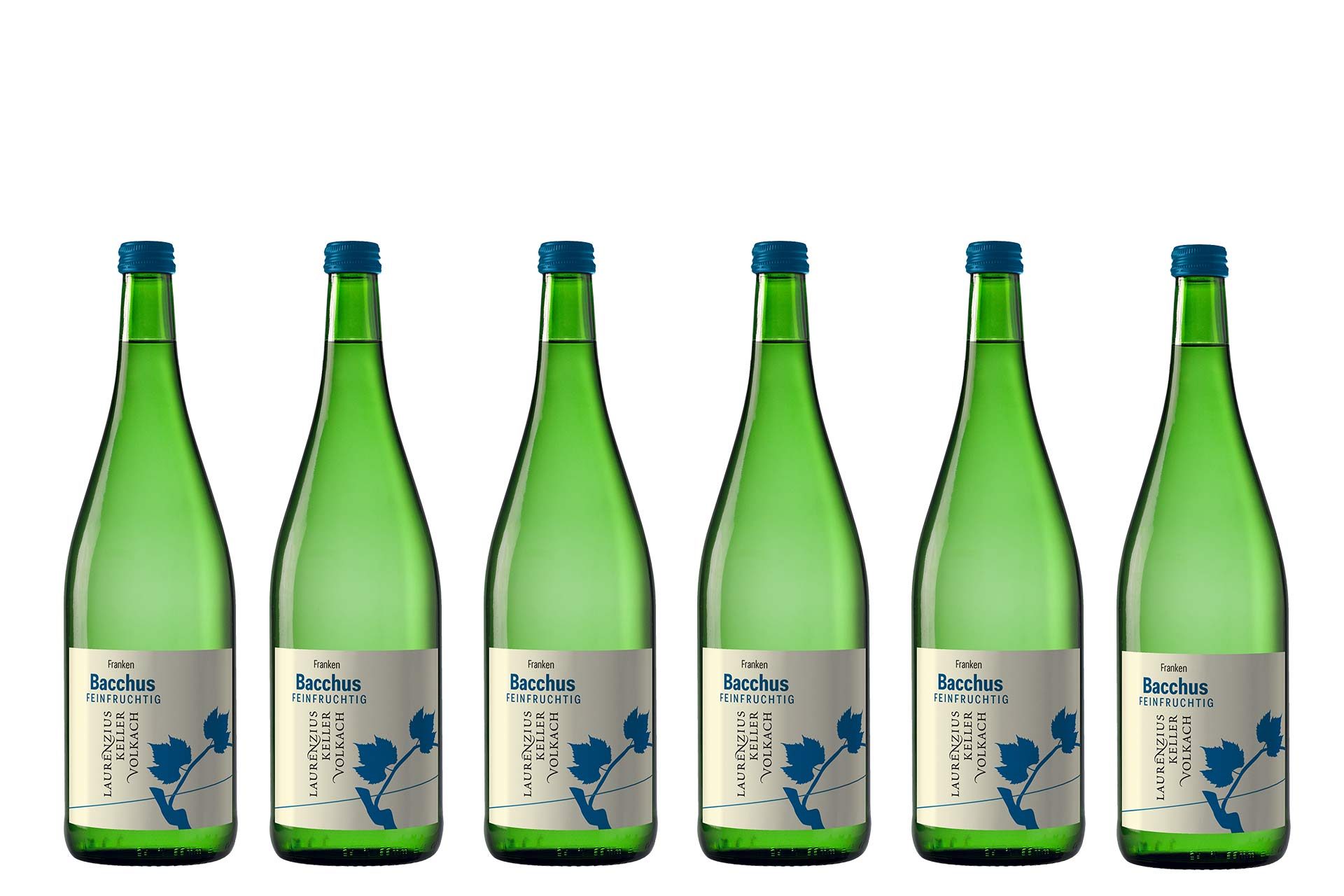 Wein-Paket "2023 Volkacher Kirchberg Bacchus Qualitätswein feinherb"
