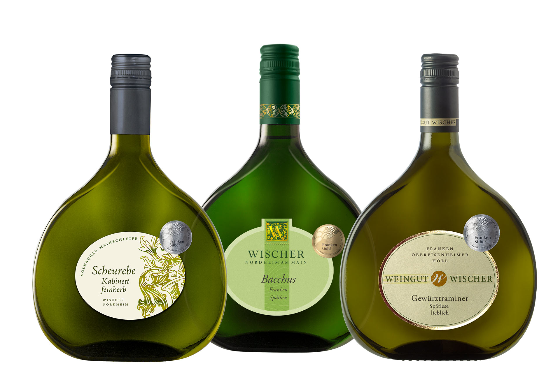 Fruchtiges Trio - Weinpaket mit drei fruchtig-lieblichen Weißweinen