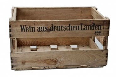 Weinkiste, Holzsteige