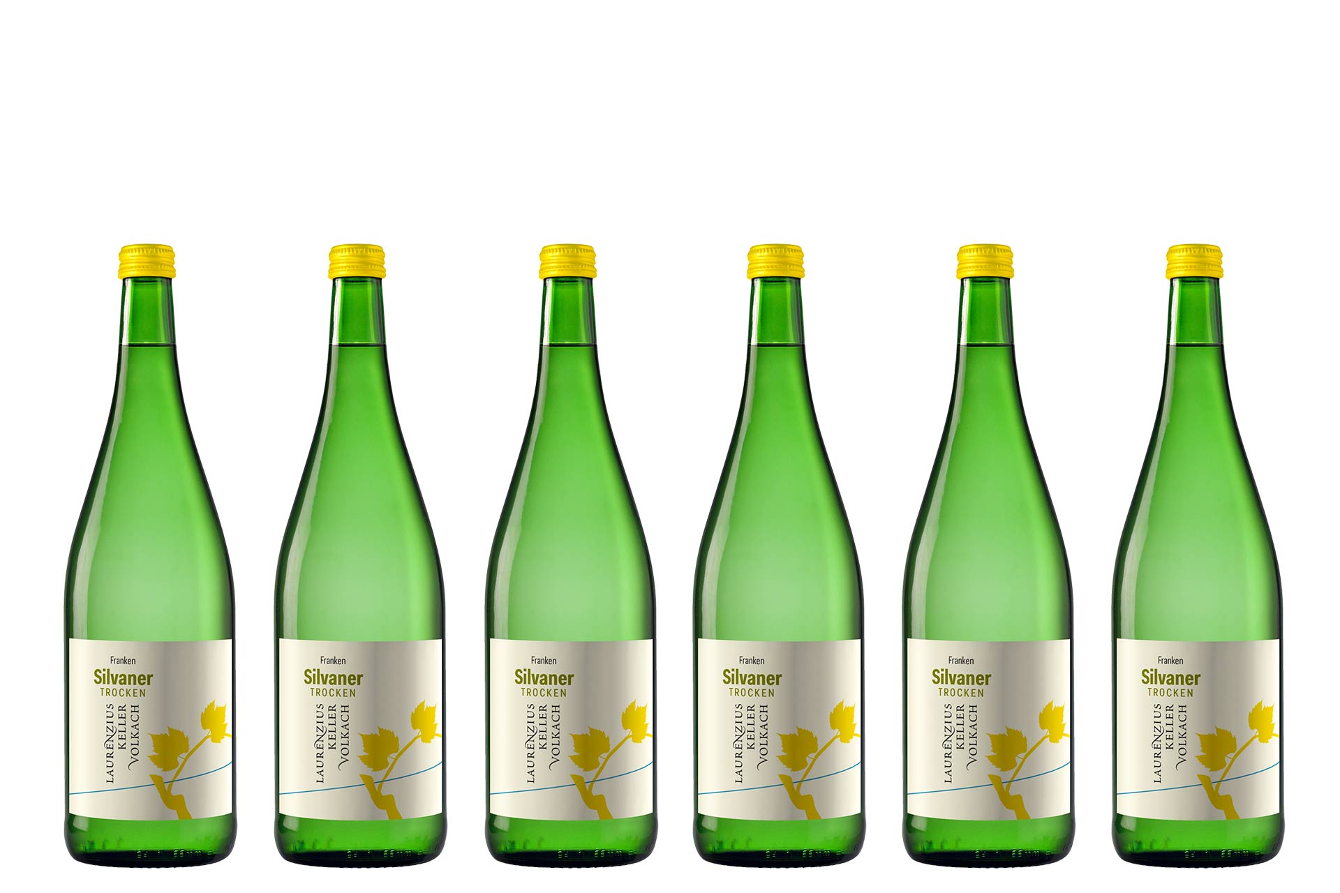 Wein-Paket "2023 Volkacher Kirchberg Silvaner Qualitätswein trocken"