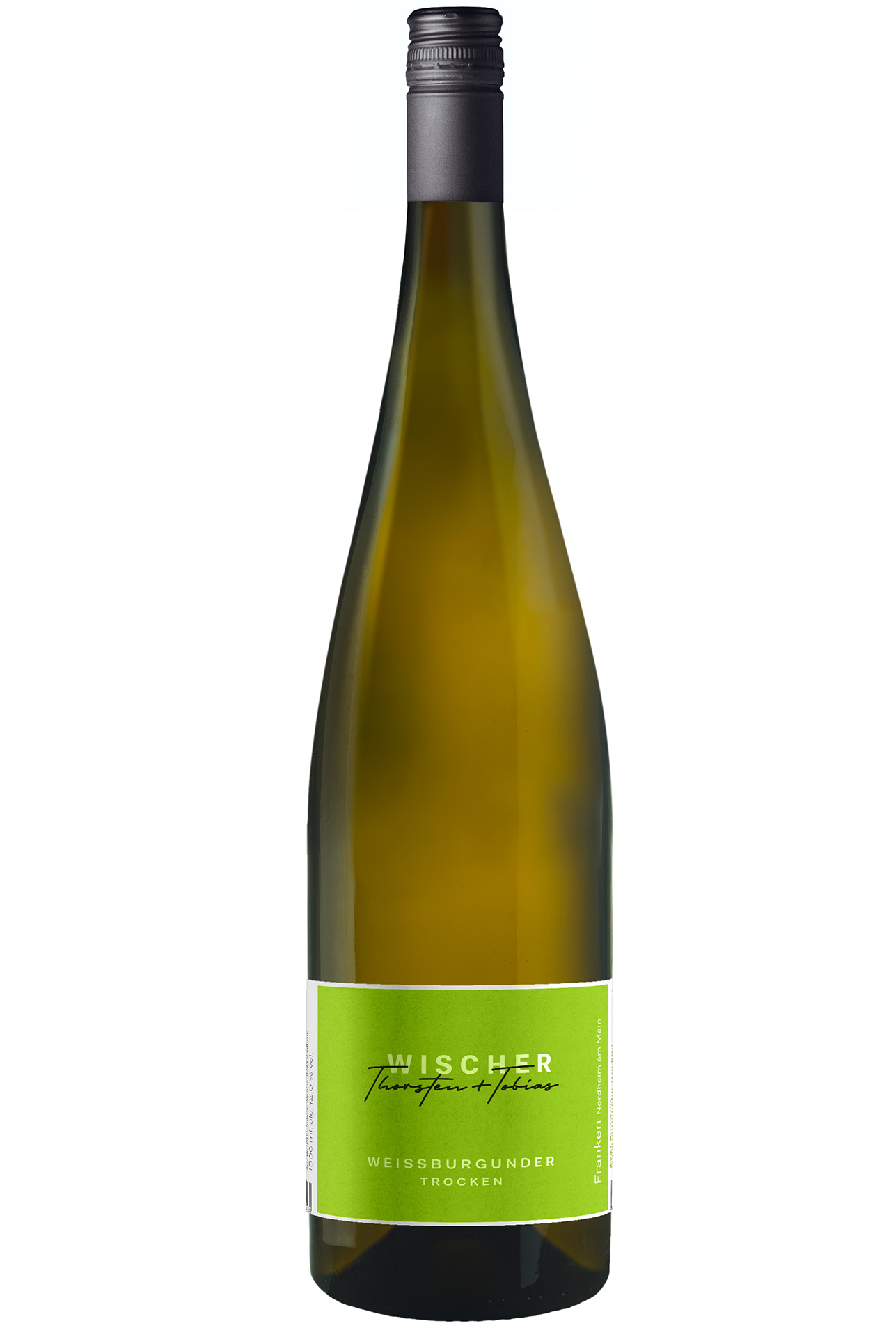 Franken Weißer Burgunder Qualitätswein trocken 1,5 L