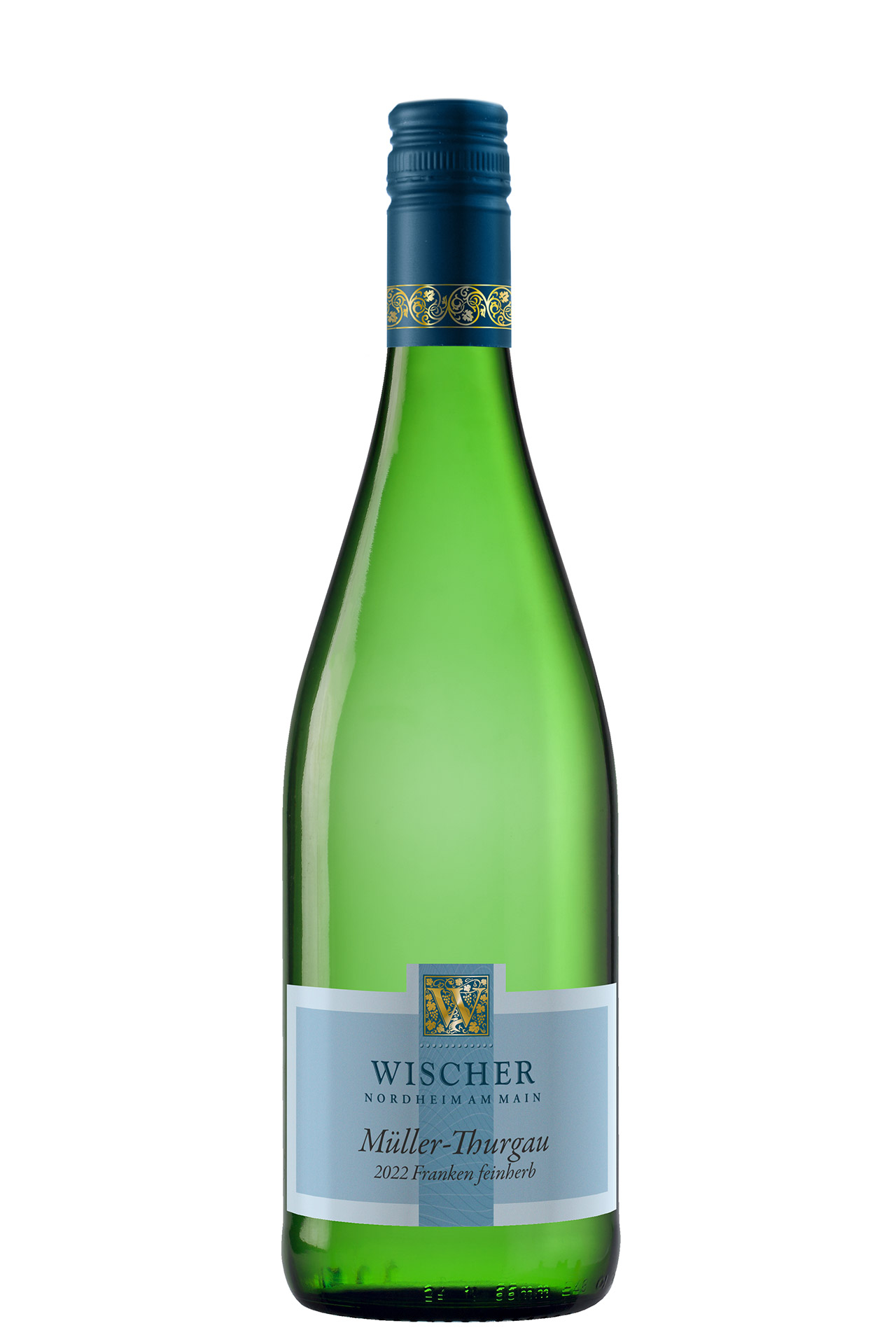 Volkacher Kirchberg Müller-Thurgau Qualitätswein feinherb